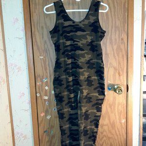 A CAMO FULL LENGTH BODYSUIT